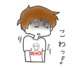 DEVIL'Z sticker Kansai dialect by Anzu sticker #5371364