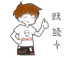 DEVIL'Z sticker Kansai dialect by Anzu sticker #5371375