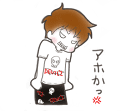 DEVIL'Z sticker Kansai dialect by Anzu sticker #5371378