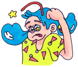 A Shock of Azure & Hearty sticker #5371765