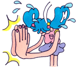 A Shock of Azure & Hearty sticker #5371766