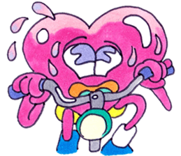 A Shock of Azure & Hearty sticker #5371782