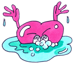 A Shock of Azure & Hearty sticker #5371785