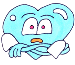 A Shock of Azure & Hearty sticker #5371787