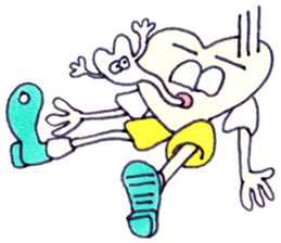 A Shock of Azure & Hearty sticker #5371788