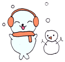 Seal Around The World. sticker #5372161