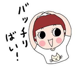 Mum and Daughter from Fukuoka ! sticker #5372505