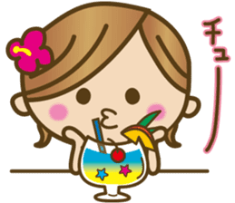 Cute Okinawan dialect sticker #5373633