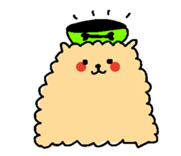 mukumuku pomeranian sticker #5374040