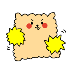 mukumuku pomeranian sticker #5374045