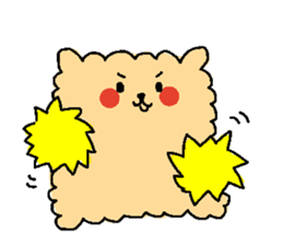 mukumuku pomeranian sticker #5374045
