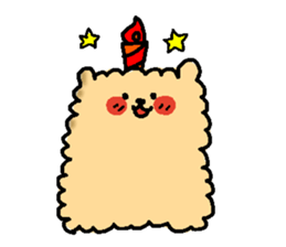 mukumuku pomeranian sticker #5374046