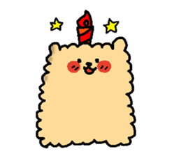 mukumuku pomeranian sticker #5374046