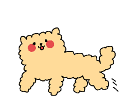 mukumuku pomeranian sticker #5374053