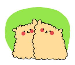 mukumuku pomeranian sticker #5374070