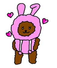 Cute family poodle More sticker #5374200