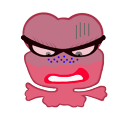 Fun frog sticker #5374922