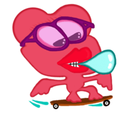 Fun frog sticker #5374927