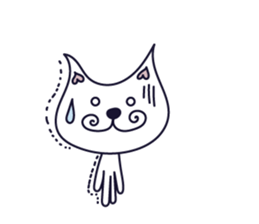 cat ears sticker #5375165