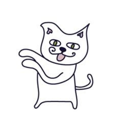 cat ears sticker #5375170