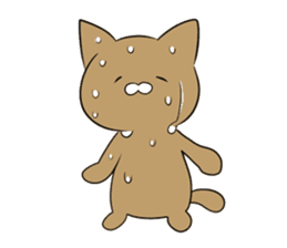 Loose Brown Cat sticker #5375502