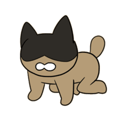 Loose Brown Cat sticker #5375509