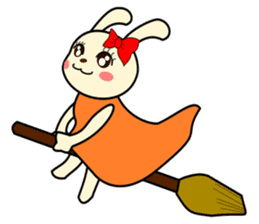 a rabbit called "MIMIPON" sticker #5375691