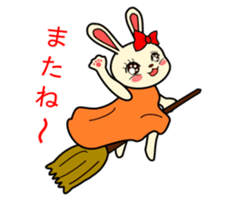 a rabbit called "MIMIPON" sticker #5375706