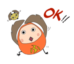 fukusan and mi-san sticker #5375718