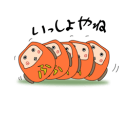 fukusan and mi-san sticker #5375720