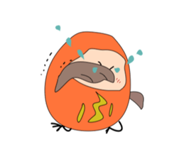 fukusan and mi-san sticker #5375748