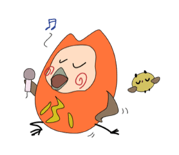 fukusan and mi-san sticker #5375750