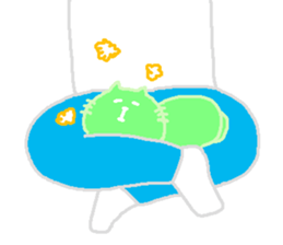 Cat playing sticker #5375917