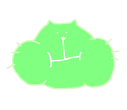 Cat playing sticker #5375925