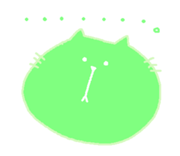 Cat playing sticker #5375926