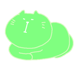 Cat playing sticker #5375944