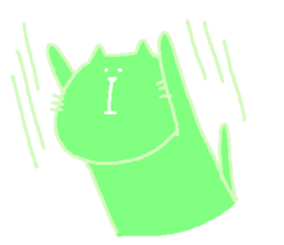 Cat playing sticker #5375948