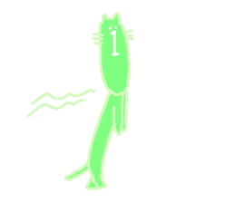 Cat playing sticker #5375951