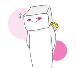 Tofu-kun Sticker sticker #5376076