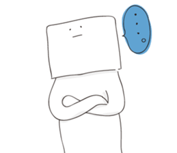 Tofu-kun Sticker sticker #5376078