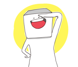 Tofu-kun Sticker sticker #5376079
