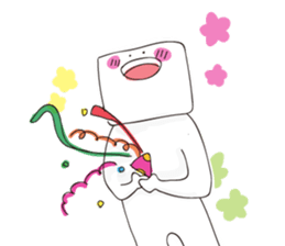 Tofu-kun Sticker sticker #5376083