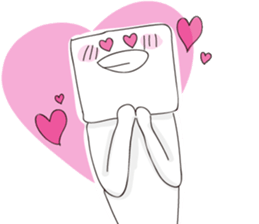 Tofu-kun Sticker sticker #5376091