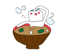 Tofu-kun Sticker sticker #5376093