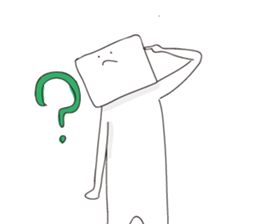 Tofu-kun Sticker sticker #5376094