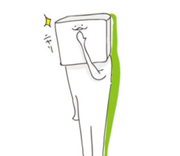 Tofu-kun Sticker sticker #5376100