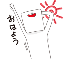 Tofu-kun Sticker sticker #5376105