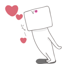 Tofu-kun Sticker sticker #5376107