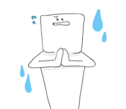 Tofu-kun Sticker sticker #5376109