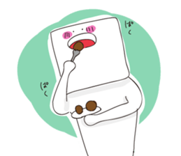 Tofu-kun Sticker sticker #5376113
